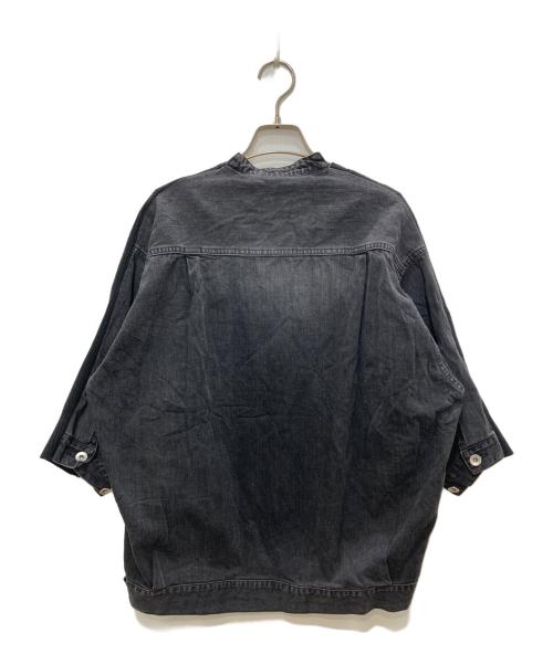 sacai（サカイ）sacai (サカイ) 切替カットソー ブラック サイズ:3の古着・服飾アイテム