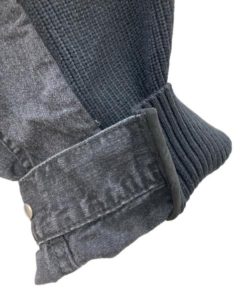 sacai（サカイ）sacai (サカイ) 切替カットソー ブラック サイズ:3の古着・服飾アイテム