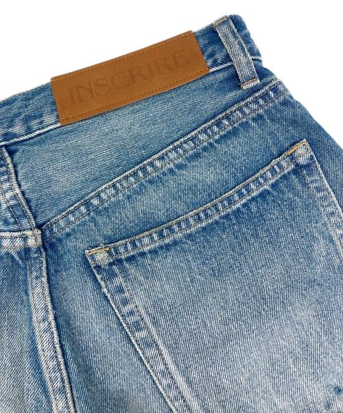 INSCRIRE（アンスクリア）INSCRIRE (アンスクリア) パッチワークダメージデニムパンツ インディゴ サイズ:36の古着・服飾アイテム
