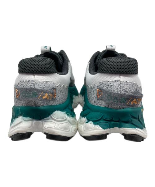 NEW BALANCE（ニューバランス）NEW BALANCE (ニューバランス) トレイルランニングシューズ ホワイト×グリーン サイズ:JPN27.5の古着・服飾アイテム