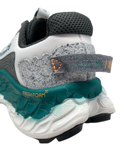 NEW BALANCE（ニューバランス）NEW BALANCE (ニューバランス) トレイルランニングシューズ ホワイト×グリーン サイズ:JPN27.5の古着・服飾アイテム