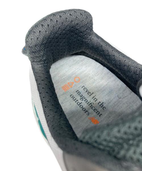 NEW BALANCE（ニューバランス）NEW BALANCE (ニューバランス) トレイルランニングシューズ ホワイト×グリーン サイズ:JPN27.5の古着・服飾アイテム