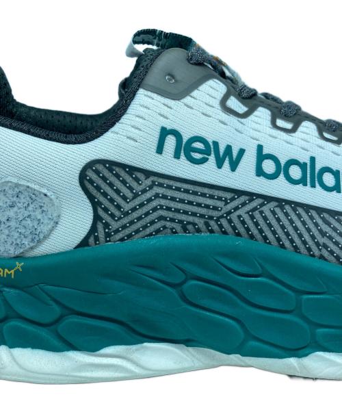 NEW BALANCE（ニューバランス）NEW BALANCE (ニューバランス) トレイルランニングシューズ ホワイト×グリーン サイズ:JPN27.5の古着・服飾アイテム