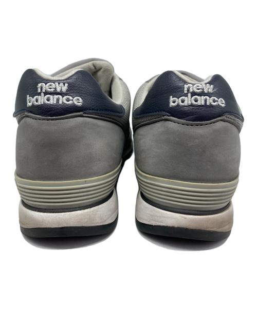 NEW BALANCE（ニューバランス）NEW BALANCE (ニューバランス) ローカットスニーカー グレー×ネイビー サイズ:9 1/2の古着・服飾アイテム