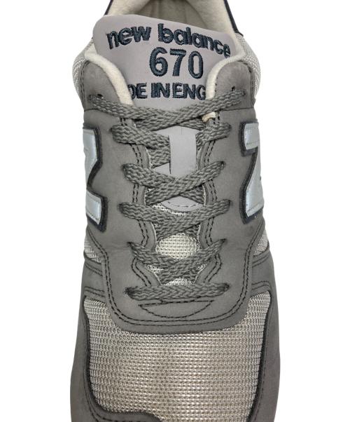 NEW BALANCE（ニューバランス）NEW BALANCE (ニューバランス) ローカットスニーカー グレー×ネイビー サイズ:9 1/2の古着・服飾アイテム