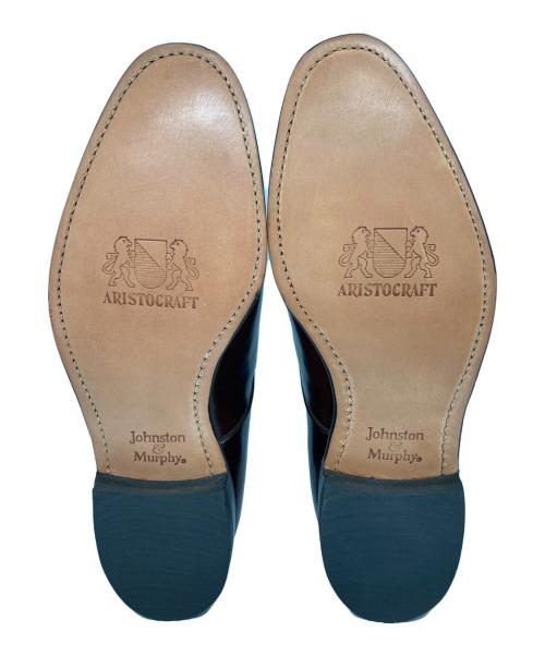 JOHNSTON&MURPHY（ジョンストン＆マーフィー）JOHNSTON&MURPHY (ジョンストン＆マーフィー) ストレートチップシューズ ブラウン サイズ:8 1/2の古着・服飾アイテム