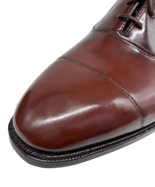 JOHNSTON&MURPHY（ジョンストン＆マーフィー）JOHNSTON&MURPHY (ジョンストン＆マーフィー) ストレートチップシューズ ブラウン サイズ:8 1/2の古着・服飾アイテム