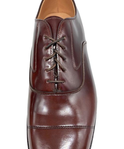 JOHNSTON&MURPHY（ジョンストン＆マーフィー）JOHNSTON&MURPHY (ジョンストン＆マーフィー) ストレートチップシューズ ブラウン サイズ:8 1/2の古着・服飾アイテム