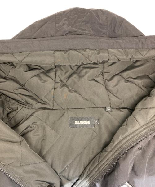 X-LARGE（エクストララージ）X-LARGE (エクストララージ) NYLON PUFFER JACKET/ナイロン パファー ジャケット ブラック サイズ:XLの古着・服飾アイテム