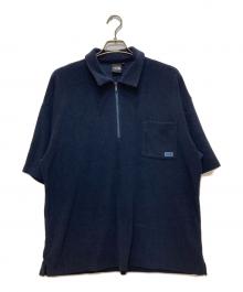 THE NORTH FACE（ザ ノース フェイス）の古着「ウーリーパイルポロ」｜ネイビー