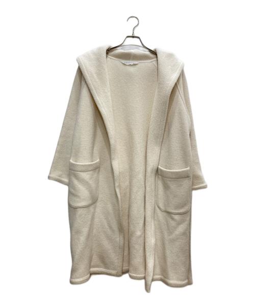 PRISTINE（プリスティン）PRISTINE (プリスティン) プリスティン ウールハニカムフードローブ オーガニックコットン ホワイト サイズ:Ⅿの古着・服飾アイテム