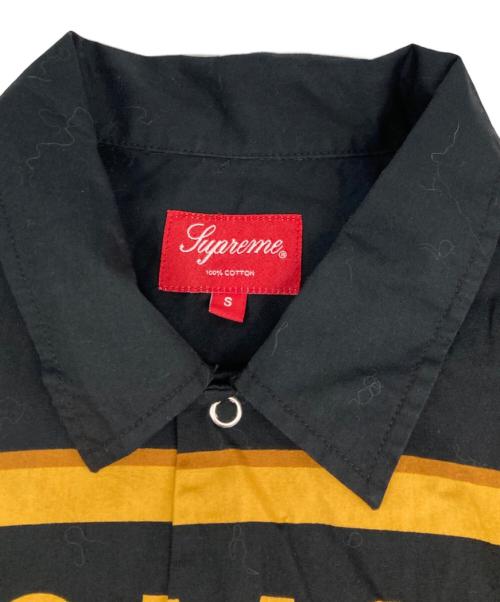 SUPREME（シュプリーム）Supreme (シュプリーム) Automobili Lamborghini S/S Shirt/アウトモビリ　ランボルギーニ　ショートスリーブ　シャツ ブラック サイズ:Ｓの古着・服飾アイテム