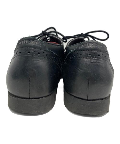 BIRKENSTOCK（ビルケンシュトック）BIRKENSTOCK (ビルケンシュトック) ウィングチップシューズ ブラック×ボルドー サイズ:26cmの古着・服飾アイテム