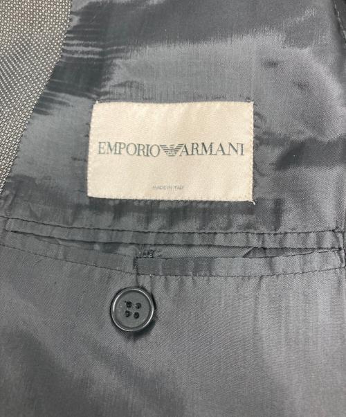 EMPORIO ARMANI（エンポリオアルマーニ）EMPORIO ARMANI (エンポリオアルマーニ) セットアップスーツ グレー サイズ:50の古着・服飾アイテム