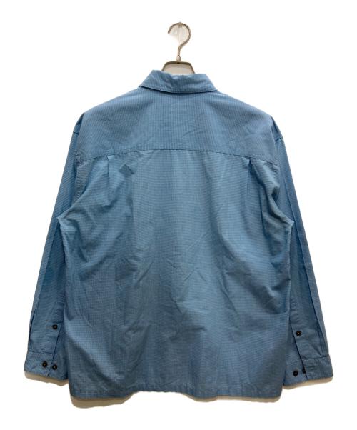Patagonia（パタゴニア）Patagonia (パタゴニア) ロングスリーブ・アイランド・ホッパーII・シャツ ブルー サイズ:Lの古着・服飾アイテム