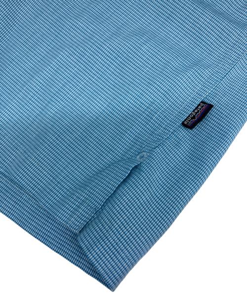 Patagonia（パタゴニア）Patagonia (パタゴニア) ロングスリーブ・アイランド・ホッパーII・シャツ ブルー サイズ:Lの古着・服飾アイテム