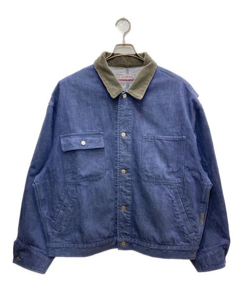 gourmet jeans（グルメジーンズ）gourmet jeans (グルメジーンズ) デニムカバーオール インディゴ サイズ:Fの古着・服飾アイテム