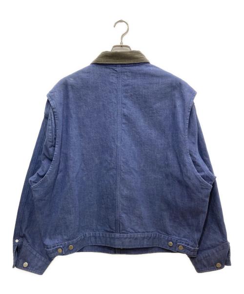 gourmet jeans（グルメジーンズ）gourmet jeans (グルメジーンズ) デニムカバーオール インディゴ サイズ:Fの古着・服飾アイテム