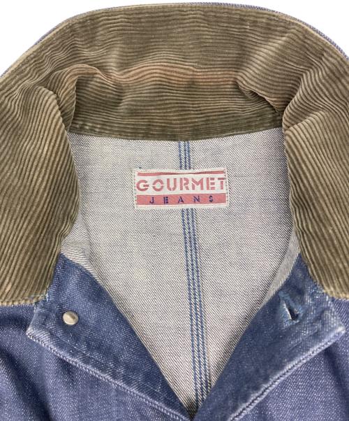 gourmet jeans（グルメジーンズ）gourmet jeans (グルメジーンズ) デニムカバーオール インディゴ サイズ:Fの古着・服飾アイテム