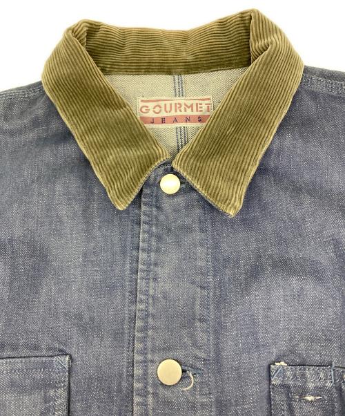 gourmet jeans（グルメジーンズ）gourmet jeans (グルメジーンズ) デニムカバーオール インディゴ サイズ:Fの古着・服飾アイテム