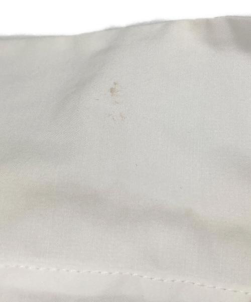 Adam et Rope（アダム エ ロペ）Adam et Rope (アダム エ ロペ) リブニットビスチェコンビシャツワンピース ホワイト×ブラック サイズ:freeの古着・服飾アイテム