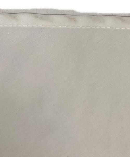 Adam et Rope（アダム エ ロペ）Adam et Rope (アダム エ ロペ) リブニットビスチェコンビシャツワンピース ホワイト×ブラック サイズ:freeの古着・服飾アイテム