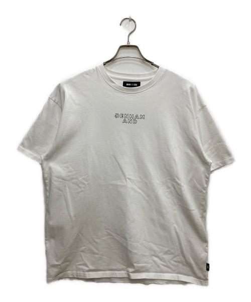 WIND AND SEA（ウィンダンシー）WIND AND SEA (ウィンダンシー) Denham (デンハム) コラボTシャツ ホワイト サイズ:XLの古着・服飾アイテム