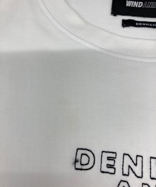 WIND AND SEA（ウィンダンシー）WIND AND SEA (ウィンダンシー) Denham (デンハム) コラボTシャツ ホワイト サイズ:XLの古着・服飾アイテム