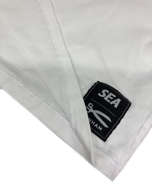 WIND AND SEA（ウィンダンシー）WIND AND SEA (ウィンダンシー) Denham (デンハム) コラボTシャツ ホワイト サイズ:XLの古着・服飾アイテム