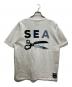 WIND AND SEA (ウィンダンシー) Denham (デンハム) コラボTシャツ ホワイト サイズ:XL：7000円
