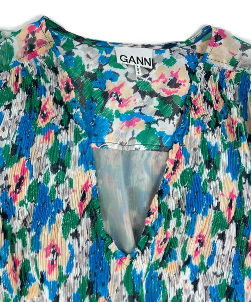 GANNI（ガニー）GANNI (ガニー) ミディドレス ワンピース マルチカラー サイズ:36の古着・服飾アイテム