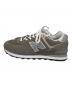 NEW BALANCE (ニューバランス) ローカットスニーカー グレー サイズ:27cm/US M 9/US W 10.5/UK8.5 未使用品：8000円