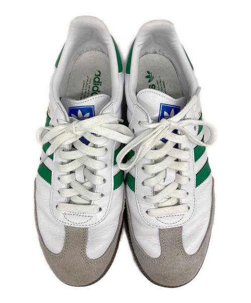 adidas（アディダス）adidas (アディダス) SAMBA OG スニーカー ホワイト×グリーン サイズ:26.5cm/US8.5/UK7.5/EUR42の古着・服飾アイテム