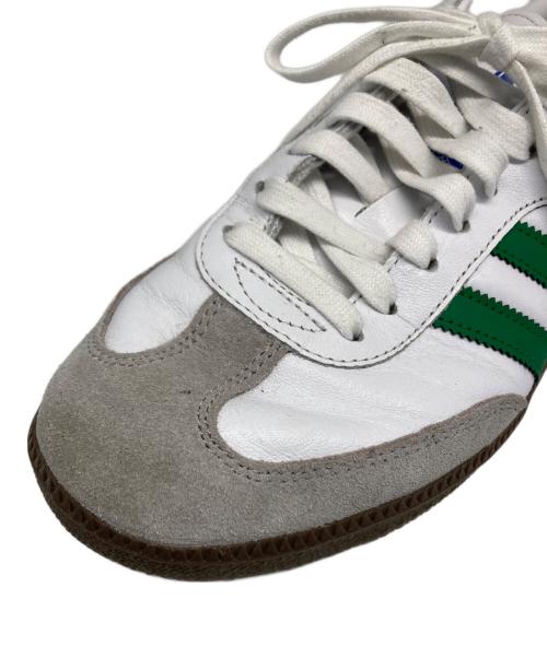 adidas（アディダス）adidas (アディダス) SAMBA OG スニーカー ホワイト×グリーン サイズ:26.5cm/US8.5/UK7.5/EUR42の古着・服飾アイテム