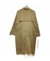 YAECA (ヤエカ) ステンカラーコート ベージュ サイズ:Ｌ：12000円