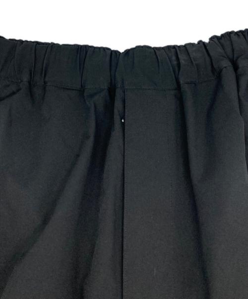 is-ness（イズネス）is-ness (イズネス) NU WIDE 6PK PANTS ブラック サイズ:48の古着・服飾アイテム