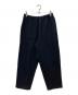 DANTON（ダントン）の古着「リファインウール イージーパンツ」｜ネイビー