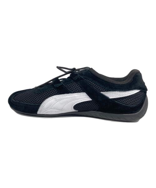 PUMA（プーマ）PUMA (プーマ) SPEEDCAT GO WNS PUMA BLACK-PUMA WHITE/スピードキャット GO ウィメンズ プーマ ブラックプーマ ホワイト ブラック サイズ:24.5の古着・服飾アイテム