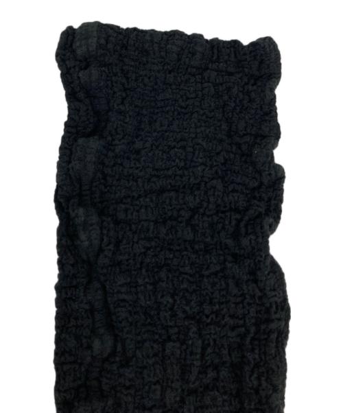 me ISSEY MIYAKE（ミーイッセイ ミヤケ）me ISSEY MIYAKE (ミーイッセイ ミヤケ) カリフラワージャケット ブラック サイズ:表記無の古着・服飾アイテム