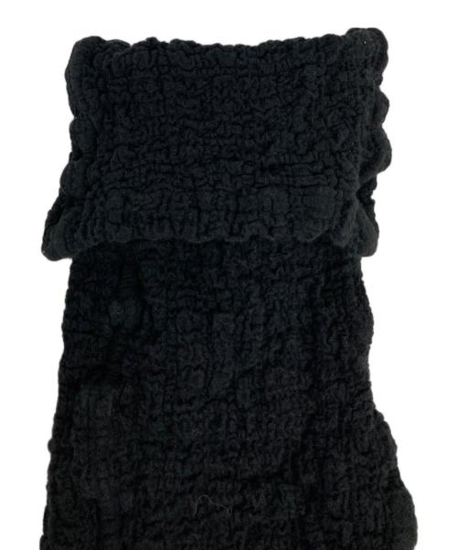 me ISSEY MIYAKE（ミーイッセイ ミヤケ）me ISSEY MIYAKE (ミーイッセイ ミヤケ) カリフラワージャケット ブラック サイズ:表記無の古着・服飾アイテム