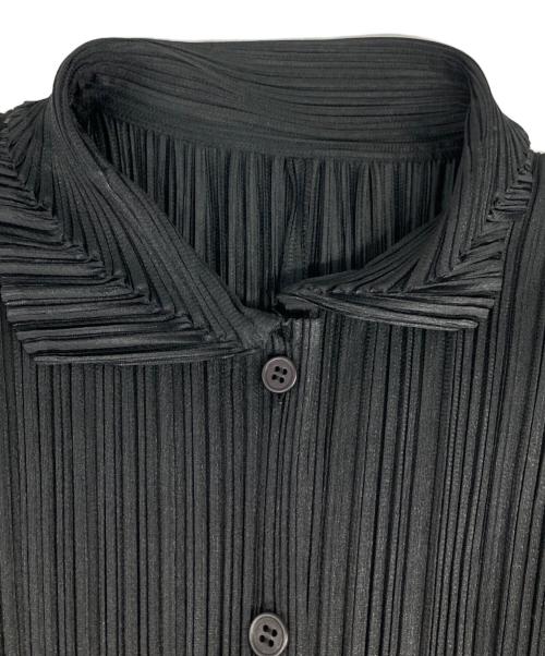 PLEATS PLEASE（プリーツプリーズ）PLEATS PLEASE (プリーツプリーズ) プリーツシャツ ブラック サイズ:3の古着・服飾アイテム