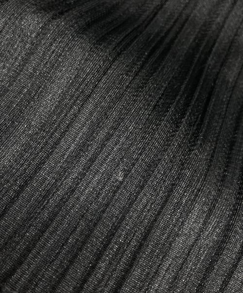 PLEATS PLEASE（プリーツプリーズ）PLEATS PLEASE (プリーツプリーズ) プリーツシャツ ブラック サイズ:3の古着・服飾アイテム