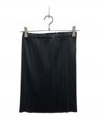 PLEATS PLEASEプリーツプリーズ）の古着「プリーツミディスカート」｜ブラック