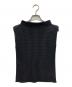 me ISSEY MIYAKE (ミーイッセイ ミヤケ) ノースリーブプリーツブラウス ブラック サイズ:ー：8000円