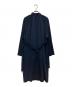 theory (セオリー) HARBOR TWILL RUCHED TRENCH コート/ハーバーツイル ルーシュド トレンチ ネイビー サイズ:P：5000円