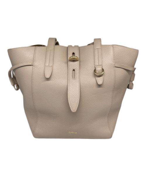 FURLA（フルラ）FURLA (フルラ) Net Tote Bag トートバッグ/ネット トートバッグ ピンクの古着・服飾アイテム