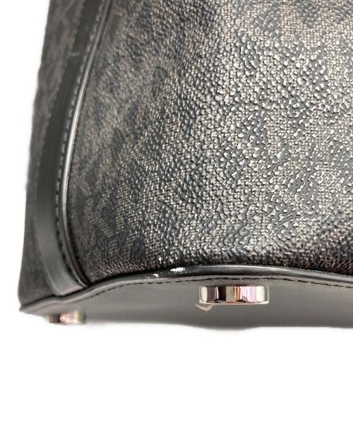 MICHAEL KORS（マイケル・コース）MICHAEL KORS (マイケル・コース) BEDFORD TRAVEL DOME TOTE/ベッドフォード トラベル ドームトート ブラックの古着・服飾アイテム