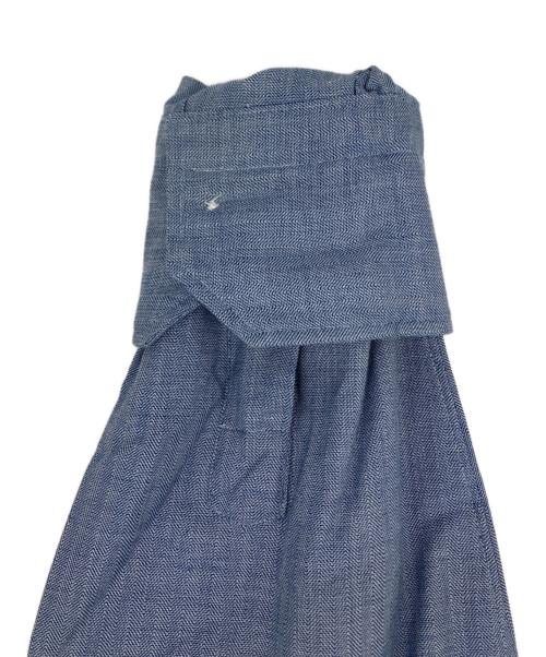 ERMENEGILDO ZEGNA（エルメネジルド・ゼニア）ERMENEGILDO ZEGNA (エルメネジルド・ゼニア) 長袖シャツ ブルー サイズ:38の古着・服飾アイテム