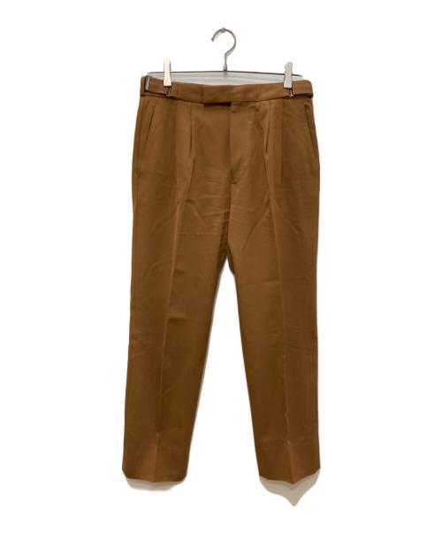ERMENEGILDO ZEGNA（エルメネジルド・ゼニア）ERMENEGILDO ZEGNA (エルメネジルド・ゼニア) スラックス ベージュ サイズ:44の古着・服飾アイテム