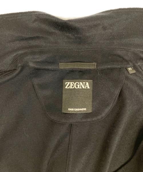 ZEGNA（ゼニア）ZEGNA (ゼニア) カシミヤシャツ ネイビー サイズ:XSの古着・服飾アイテム